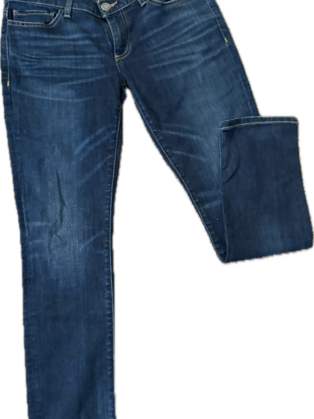 BKE Dark Blue Denim Jeans with Gold Stitching